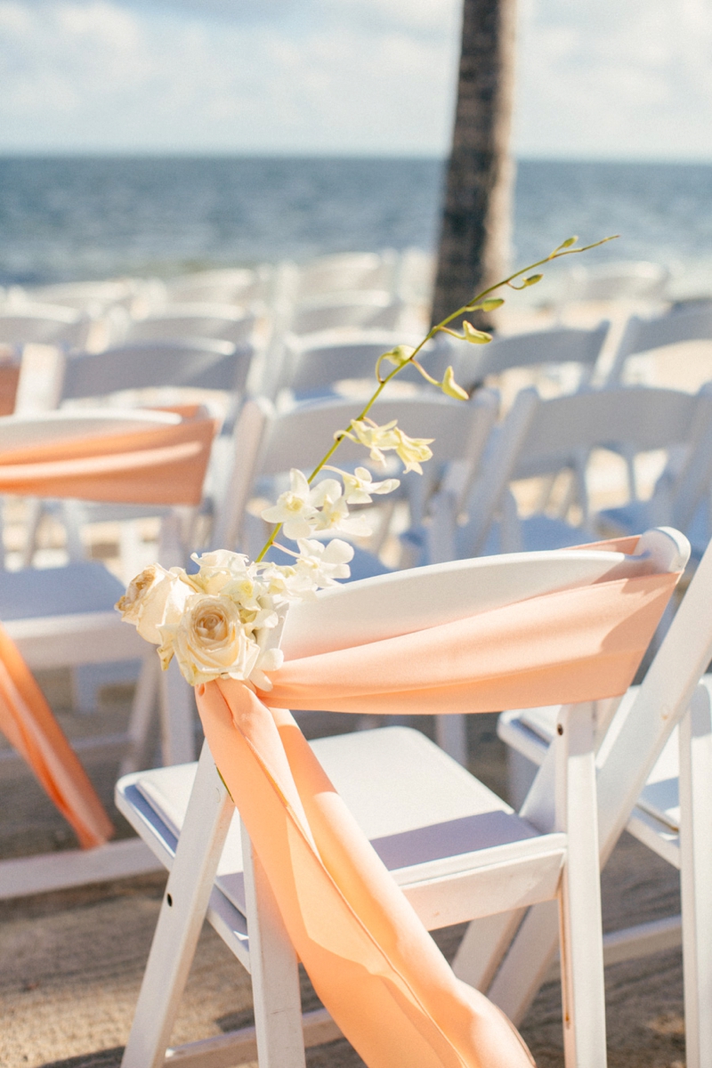 Glamorous Navy & White Islamorada Wedding via TheELD.com