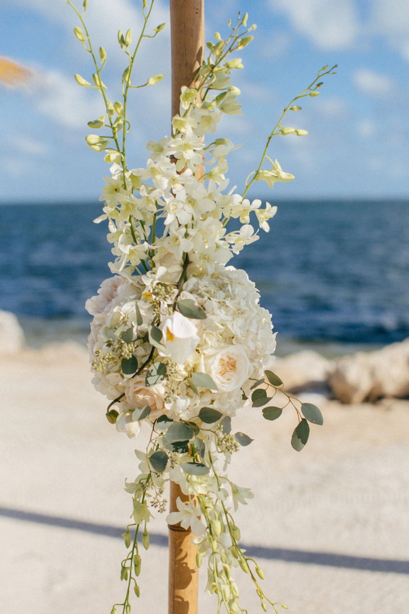 Glamorous Navy & White Islamorada Wedding via TheELD.com