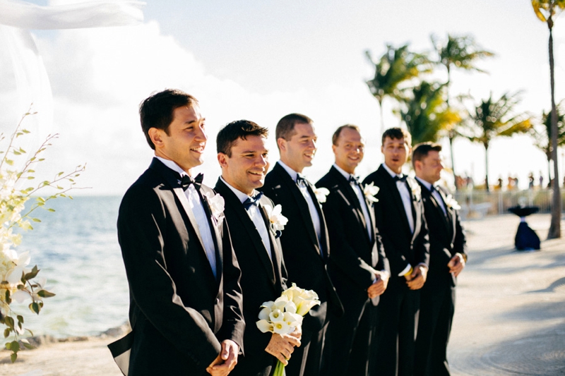 Glamorous Navy & White Islamorada Wedding via TheELD.com