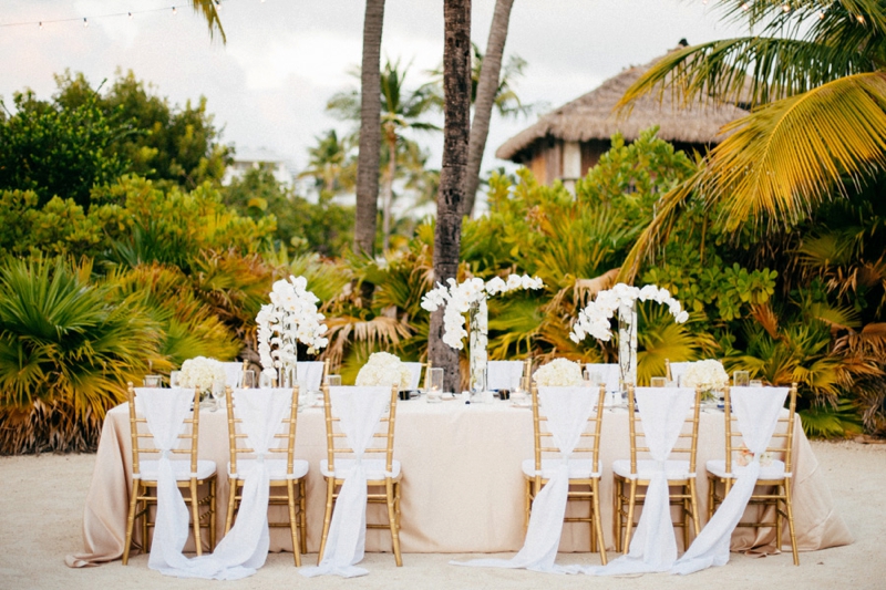 Glamorous Navy & White Islamorada Wedding via TheELD.com