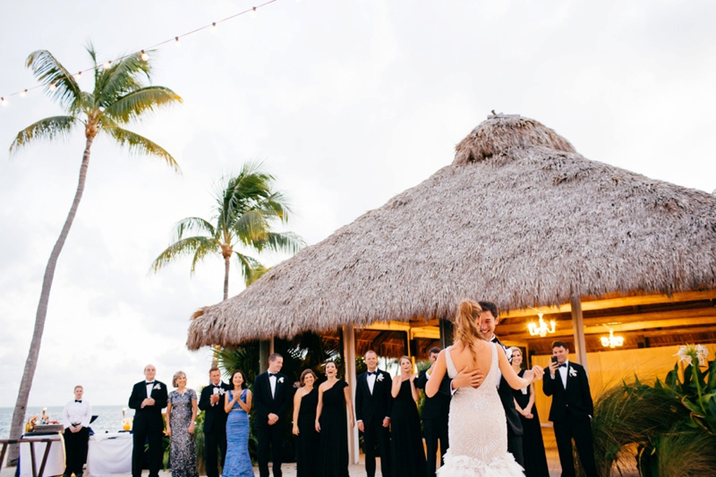 Glamorous Navy & White Islamorada Wedding via TheELD.com