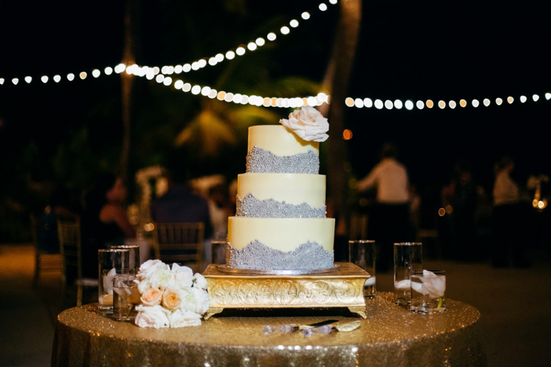 Glamorous Navy & White Islamorada Wedding via TheELD.com