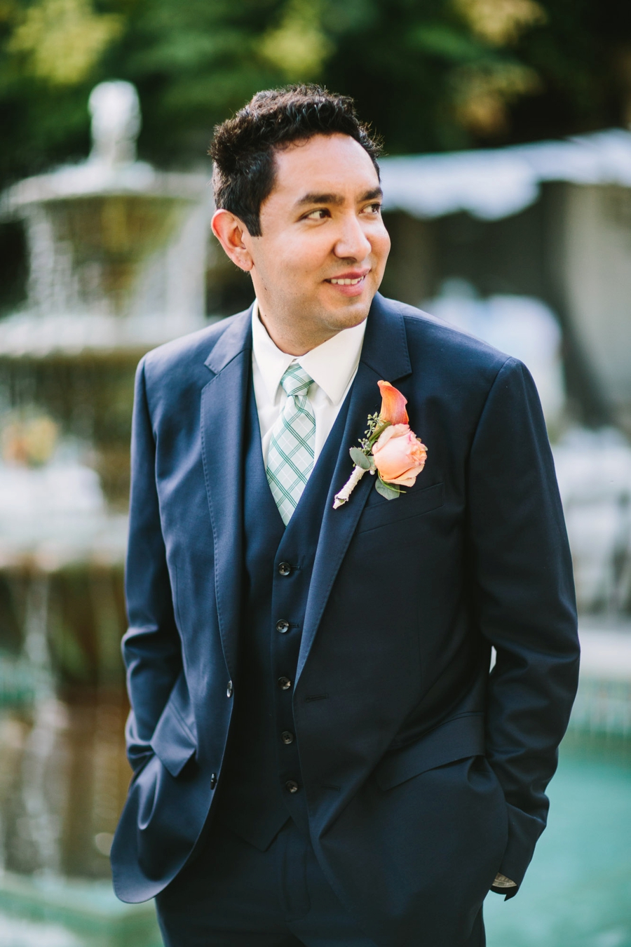 A Colorful Fiesta Inspired Los Angeles Wedding via TheELD.com