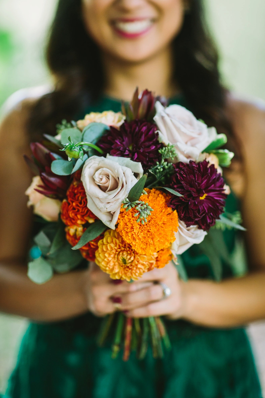 A Colorful Fiesta Inspired Los Angeles Wedding via TheELD.com