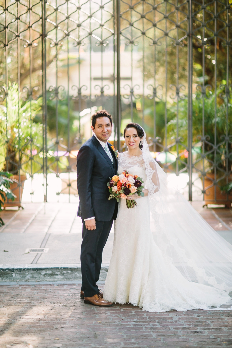 A Colorful Fiesta Inspired Los Angeles Wedding via TheELD.com