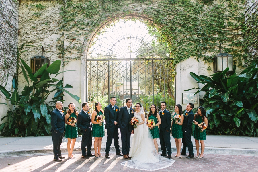 A Colorful Fiesta Inspired Los Angeles Wedding via TheELD.com