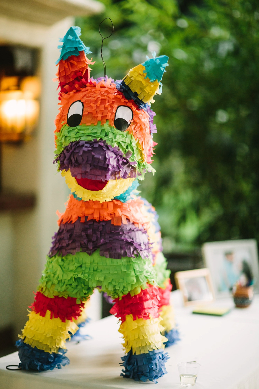 A Colorful Fiesta Inspired Los Angeles Wedding via TheELD.com