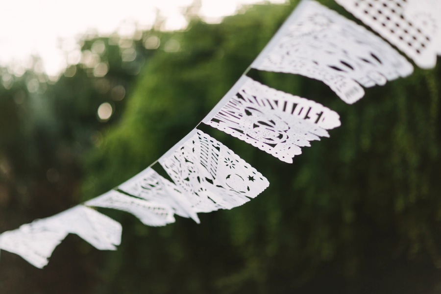 A Colorful Fiesta Inspired Los Angeles Wedding via TheELD.com