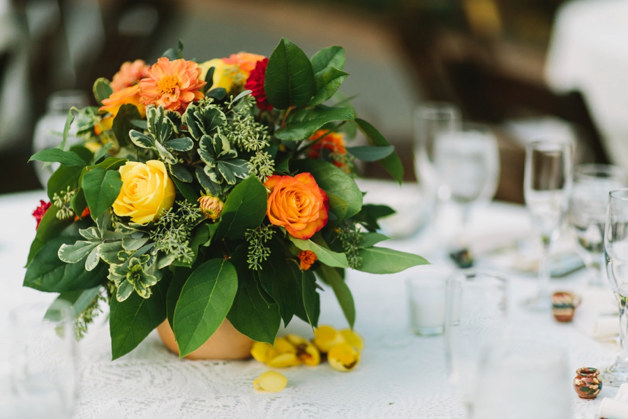 A Colorful Fiesta Inspired Los Angeles Wedding via TheELD.com