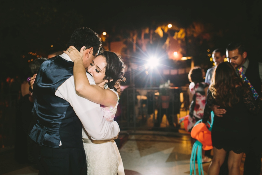 A Colorful Fiesta Inspired Los Angeles Wedding via TheELD.com