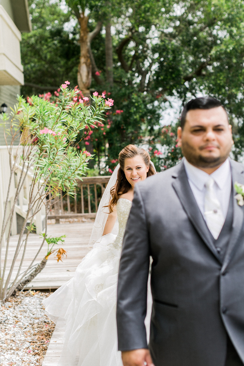 A Romantic Red White and Blue Wedding via TheELD.com