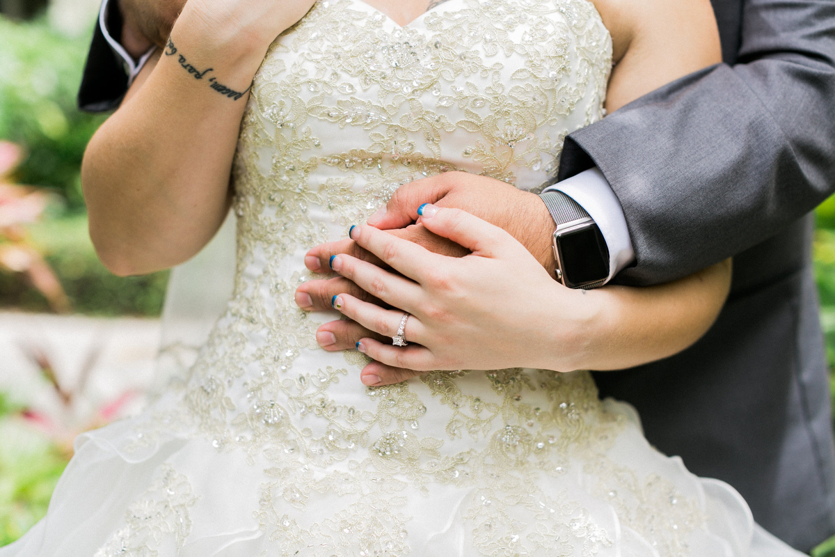 A Romantic Red White and Blue Wedding via TheELD.com