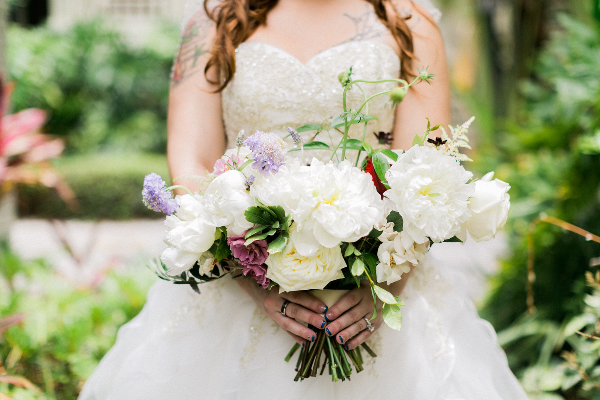 A Romantic Red White and Blue Wedding via TheELD.com