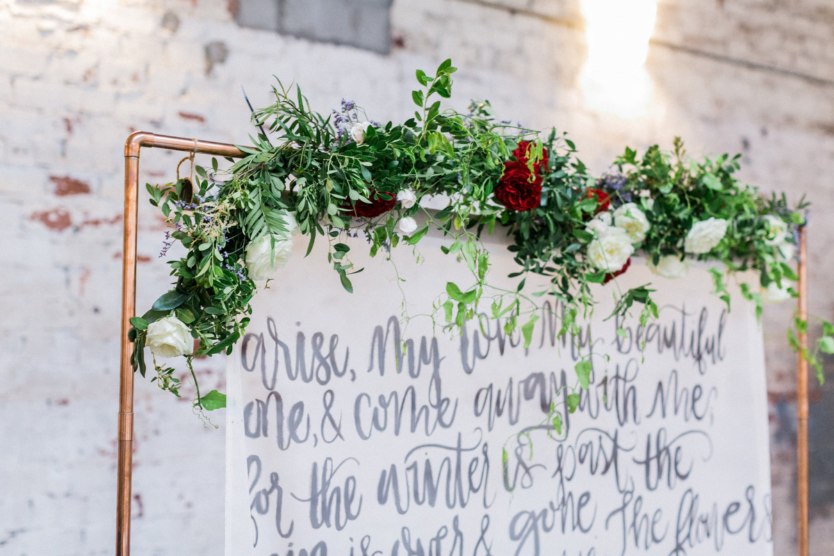 A Romantic Red White and Blue Wedding via TheELD.com