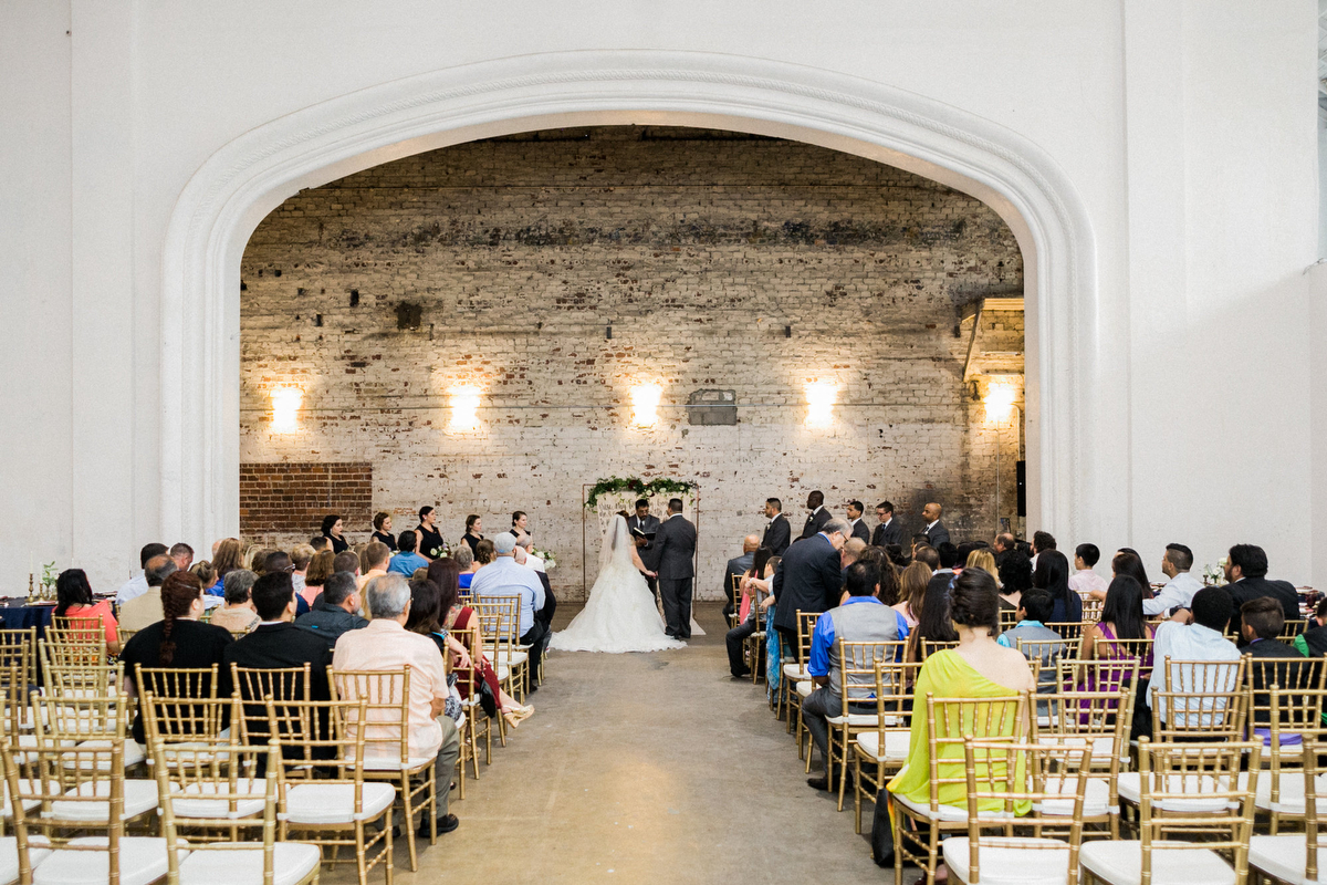 A Romantic Red White and Blue Wedding via TheELD.com