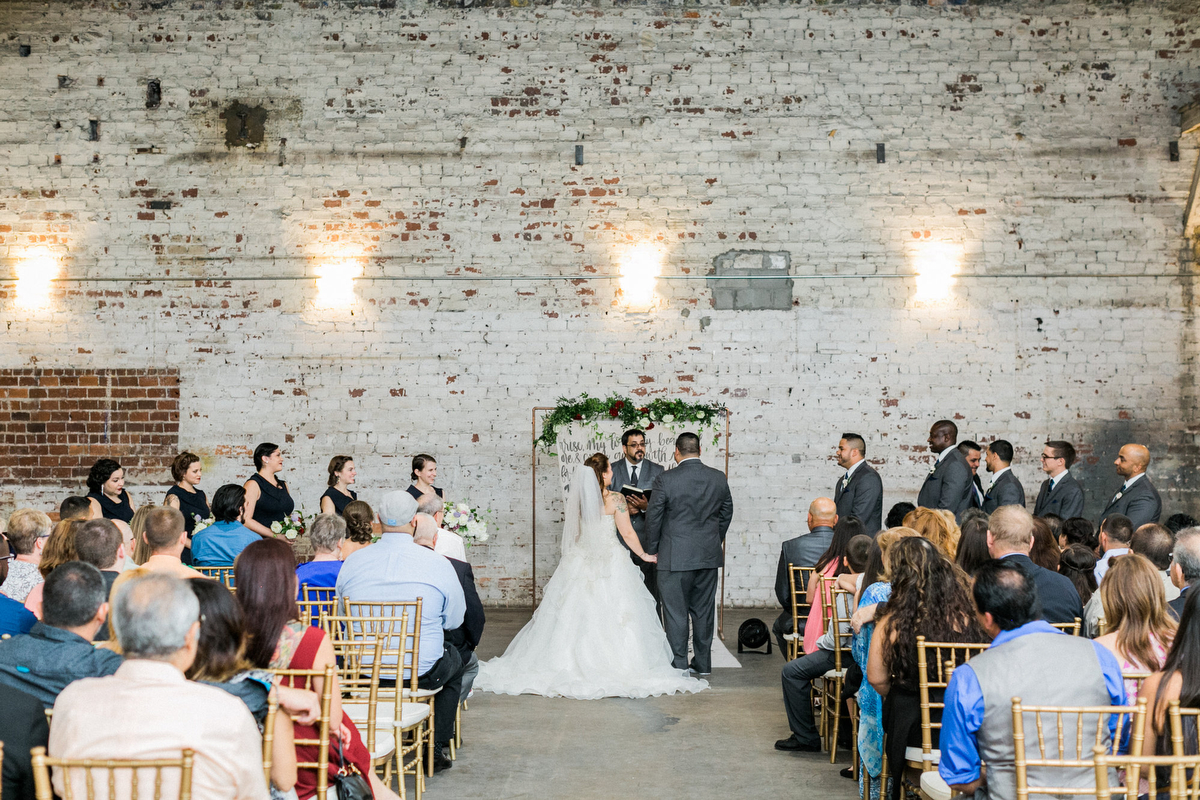 A Romantic Red White and Blue Wedding via TheELD.com