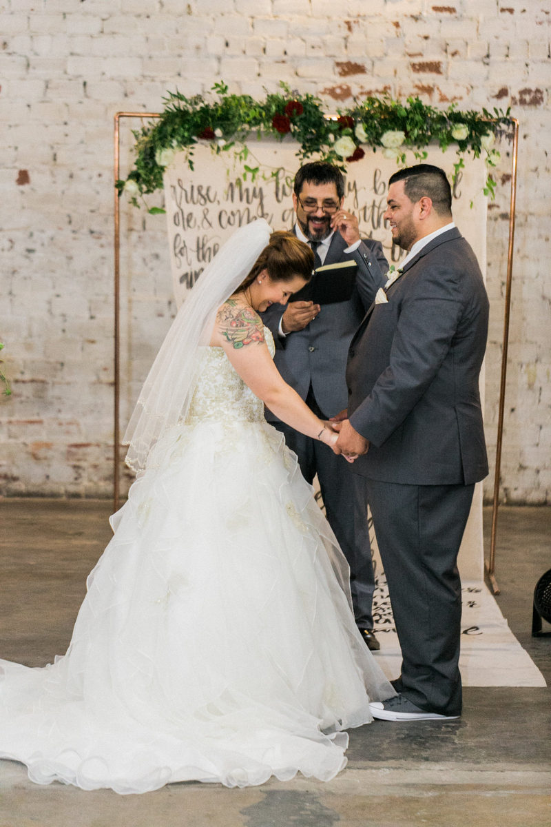 A Romantic Red White and Blue Wedding via TheELD.com