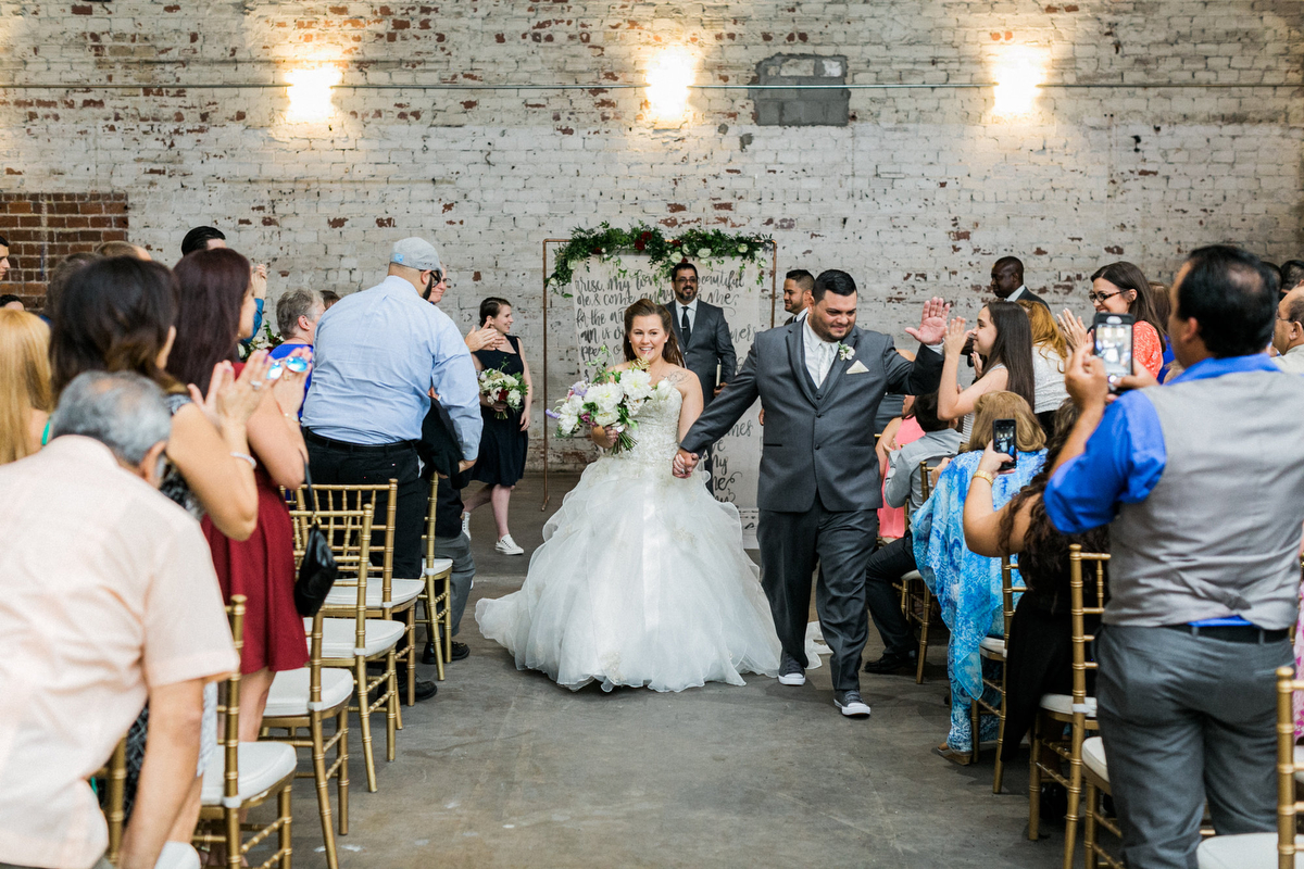 A Romantic Red White and Blue Wedding via TheELD.com