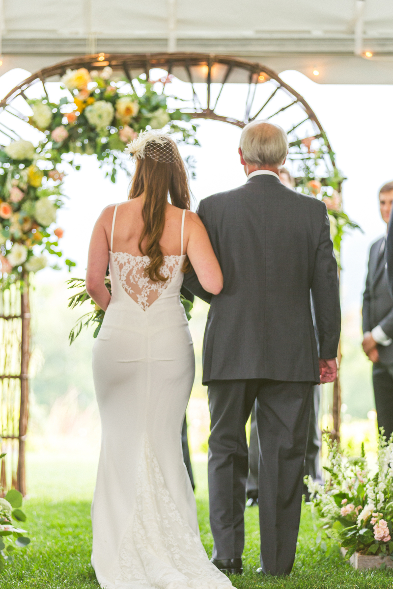 A Vintage Elegant North Carolina Wedding via TheELD.com