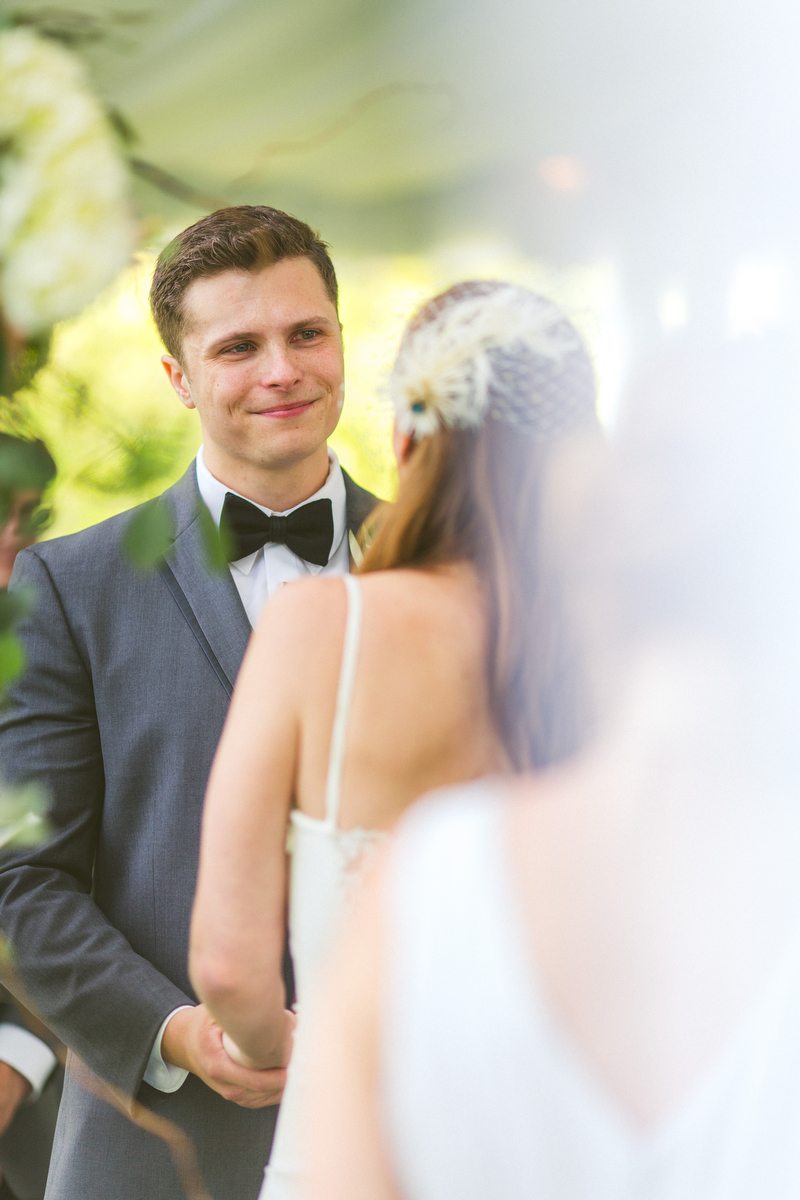 A Vintage Elegant North Carolina Wedding via TheELD.com