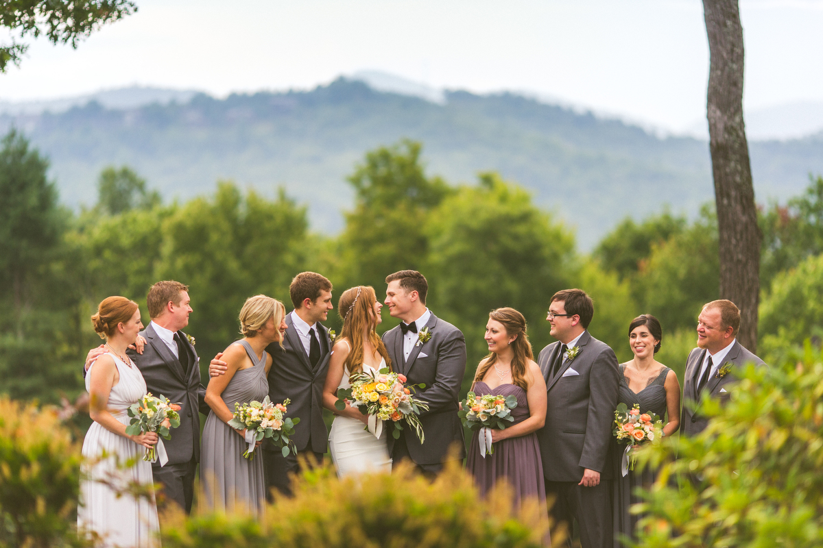 A Vintage Elegant North Carolina Wedding via TheELD.com