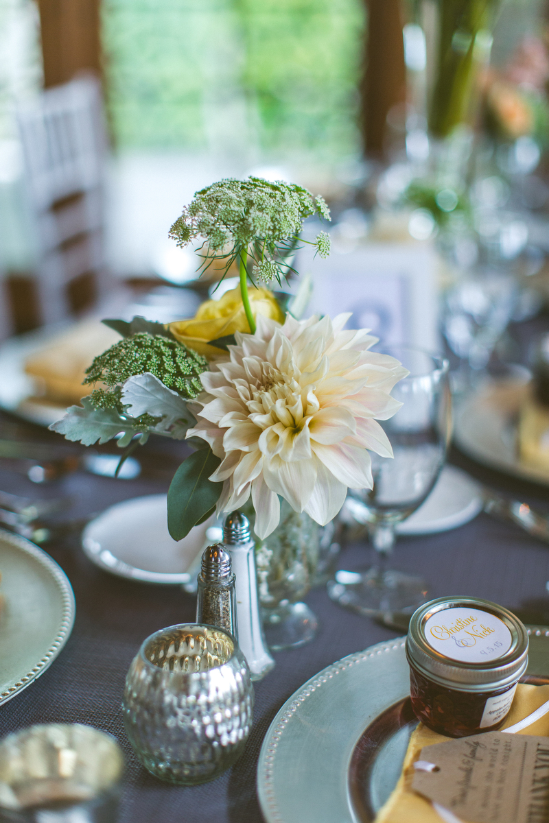 A Vintage Elegant North Carolina Wedding via TheELD.com