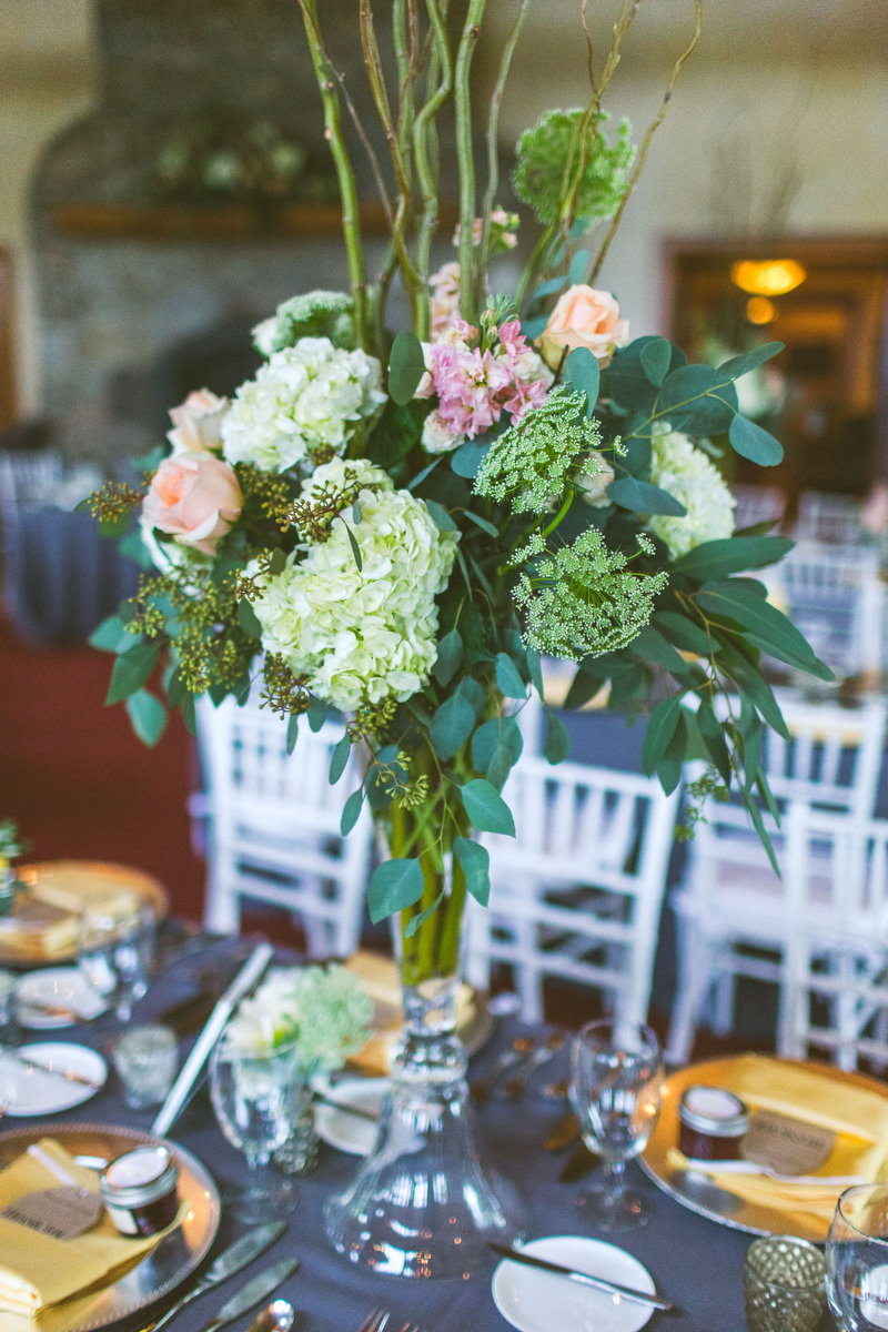 A Vintage Elegant North Carolina Wedding via TheELD.com