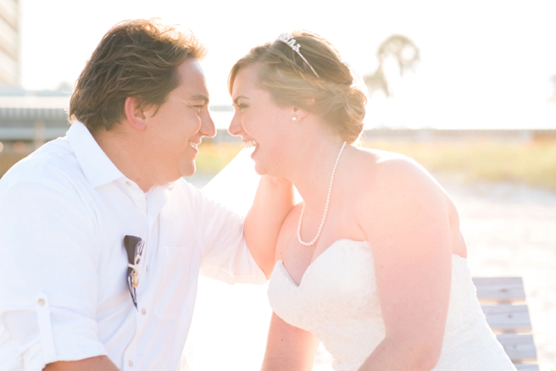 A Colorful & Tropical Beach Wedding via TheELD.com