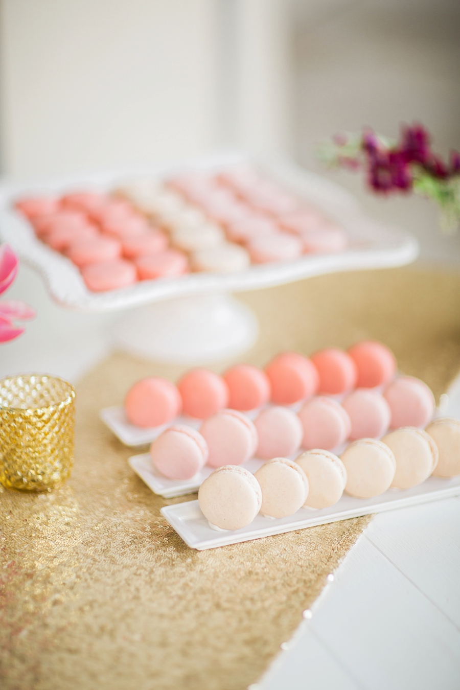 Chic Yellow & Pink Beach Wedding Ideas via TheELD.com