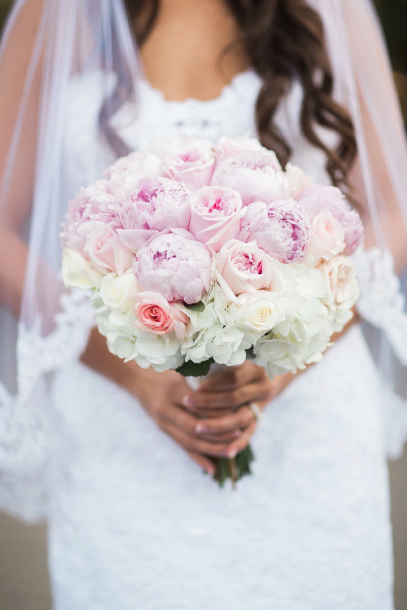 Rustic Elegant Pink & Aqua Florida Wedding via TheELD.com