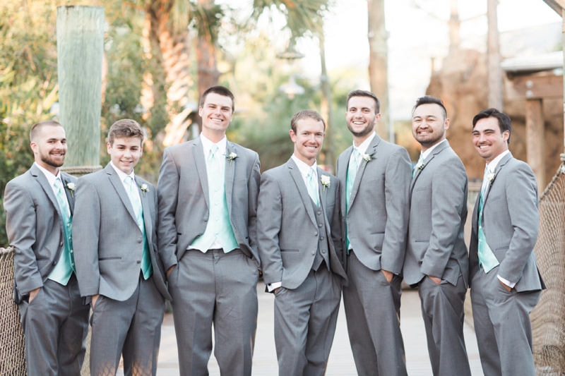 Rustic Elegant Pink & Aqua Florida Wedding via TheELD.com