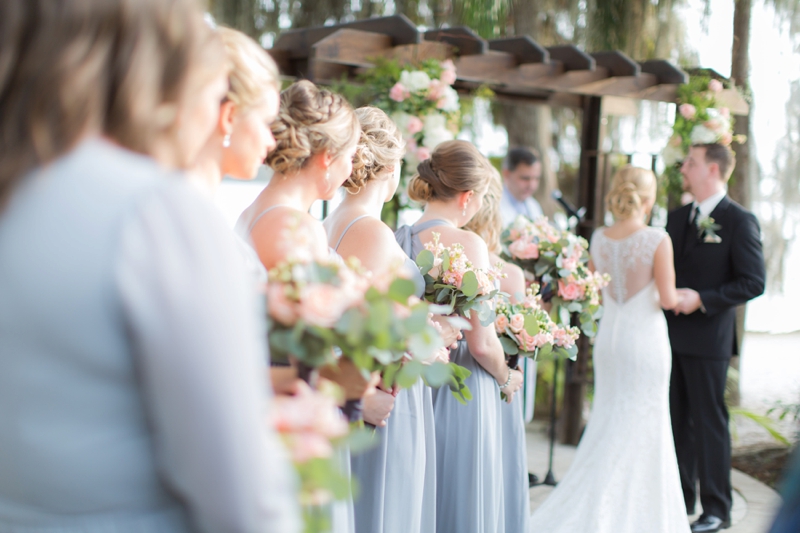 A Classic Pink and Gray Wedding via TheELD.com