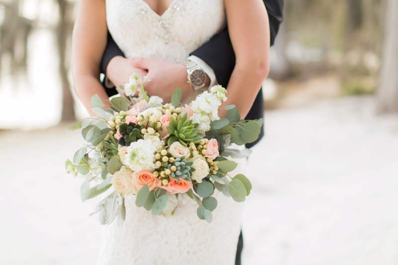 A Classic Pink and Gray Wedding via TheELD.com