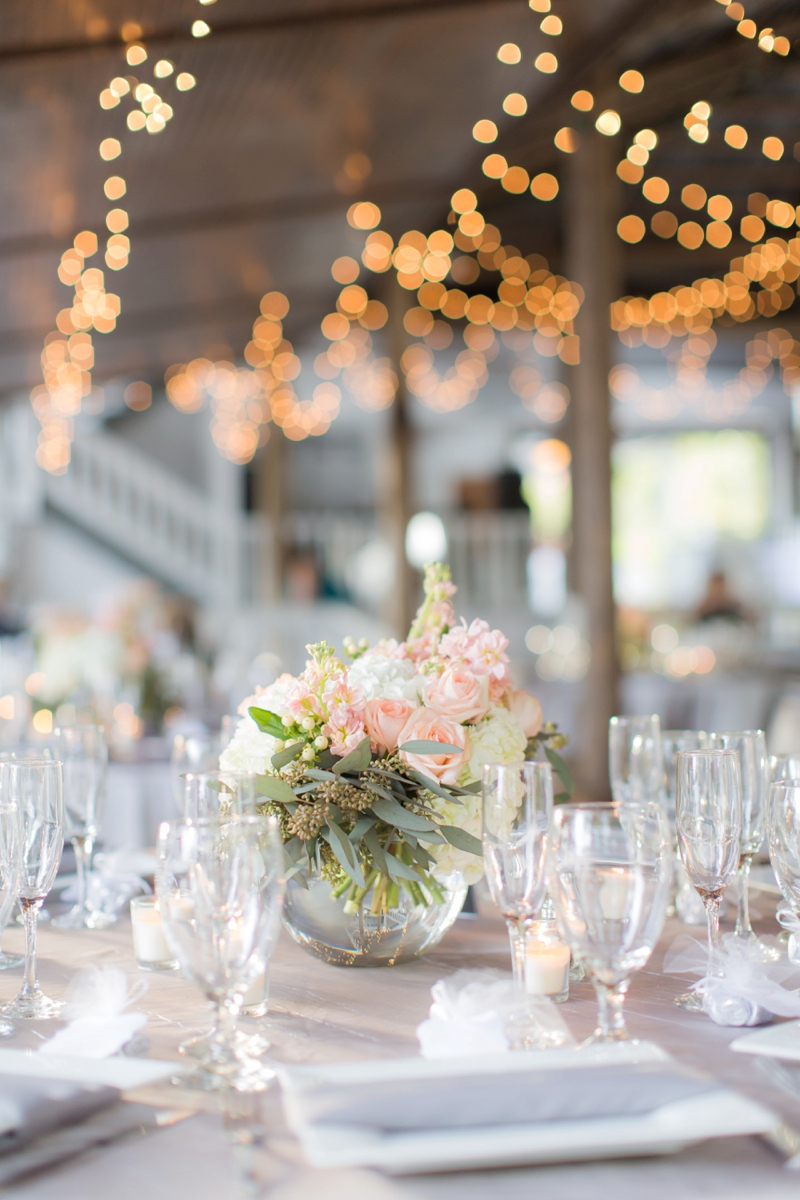 A Classic Pink and Gray Wedding via TheELD.com