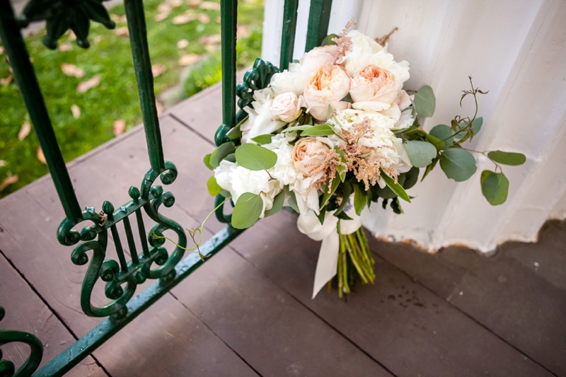 Pink and Gold Garden Wedding In Nashville via TheELD.com