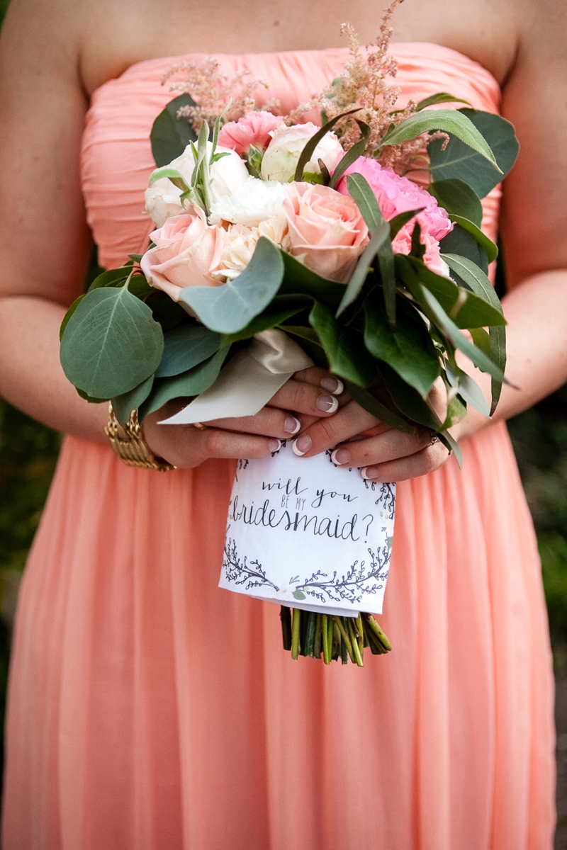 Pink and Gold Garden Wedding In Nashville via TheELD.com