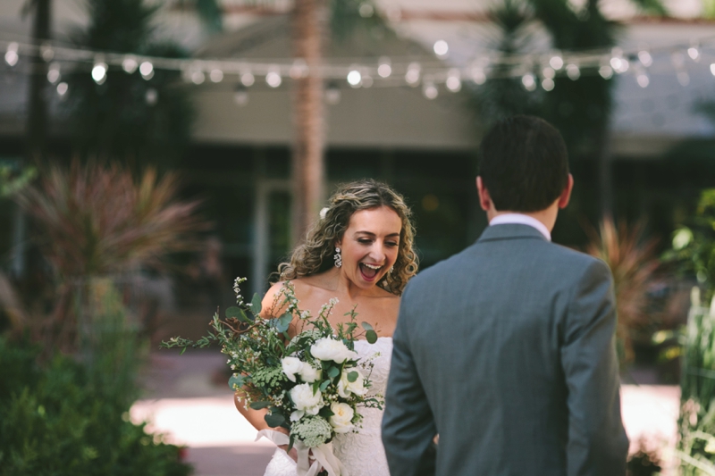 Mint & Bronze West Palm Beach Wedding via TheELD.com