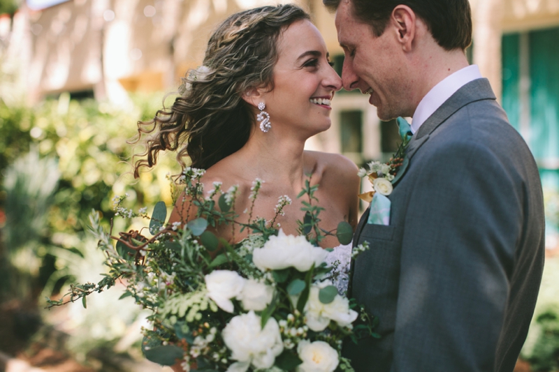 Mint & Bronze West Palm Beach Wedding via TheELD.com