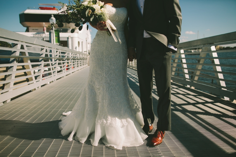 Mint & Bronze West Palm Beach Wedding via TheELD.com