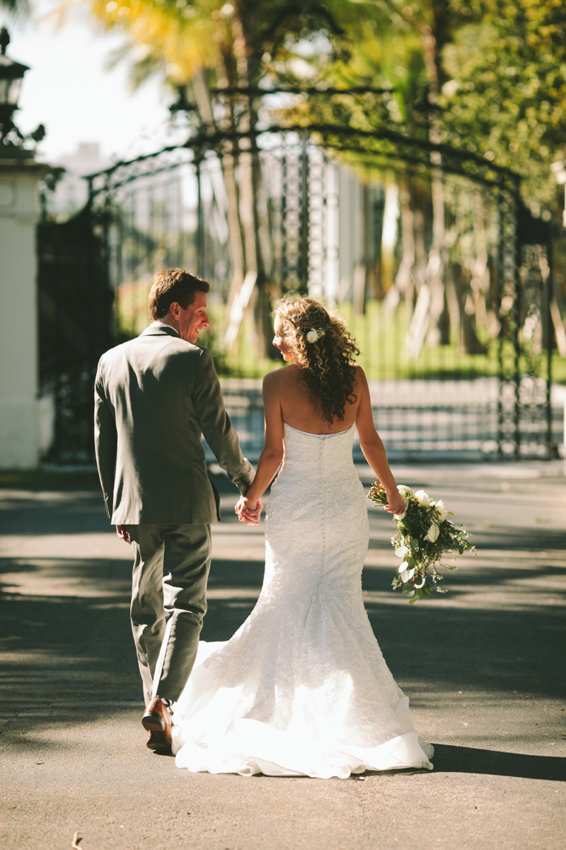 Mint & Bronze West Palm Beach Wedding via TheELD.com