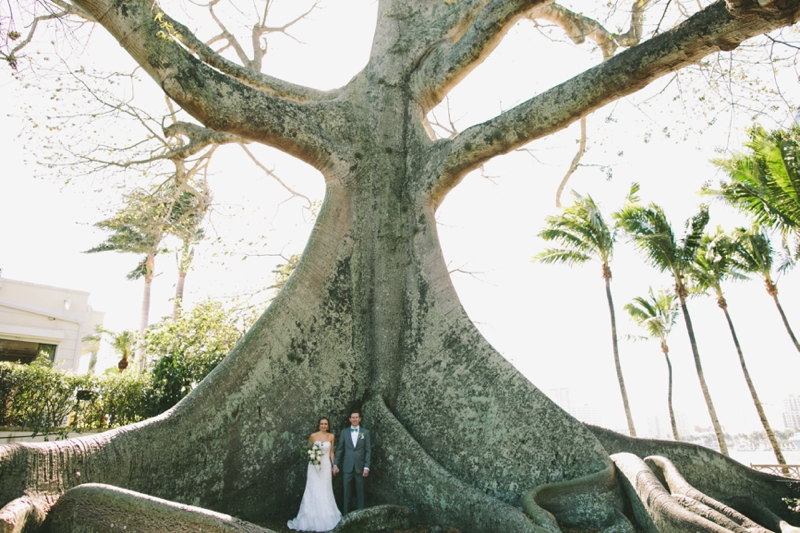 Mint & Bronze West Palm Beach Wedding via TheELD.com