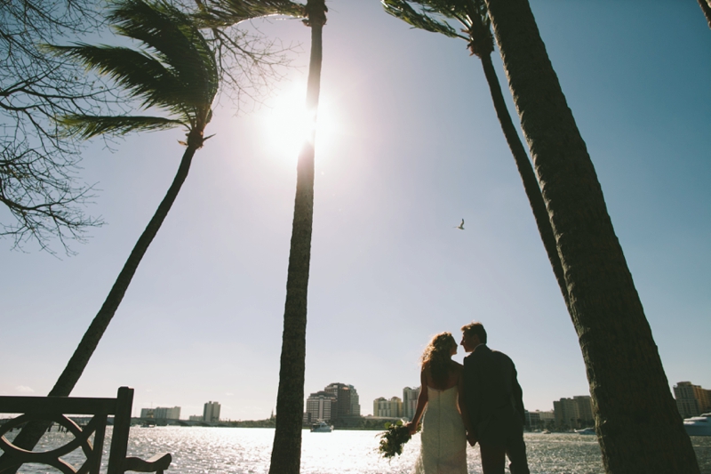 Mint & Bronze West Palm Beach Wedding via TheELD.com