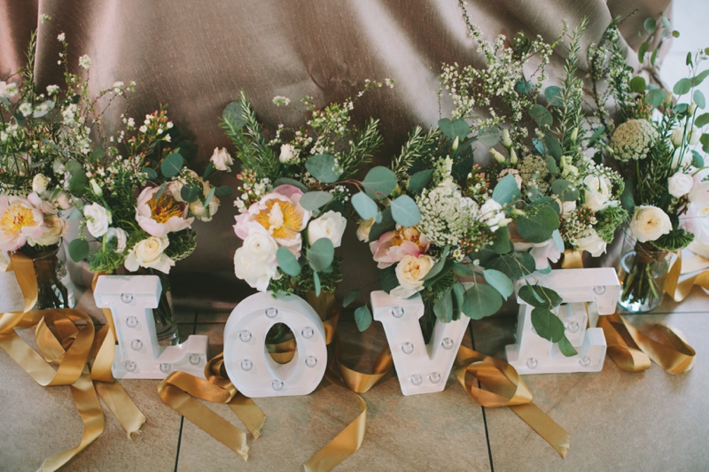 Mint & Bronze West Palm Beach Wedding via TheELD.com