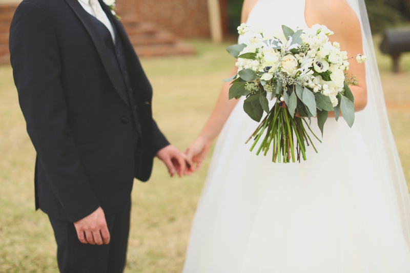 Classic Green & White Alabama Wedding via TheELD.com