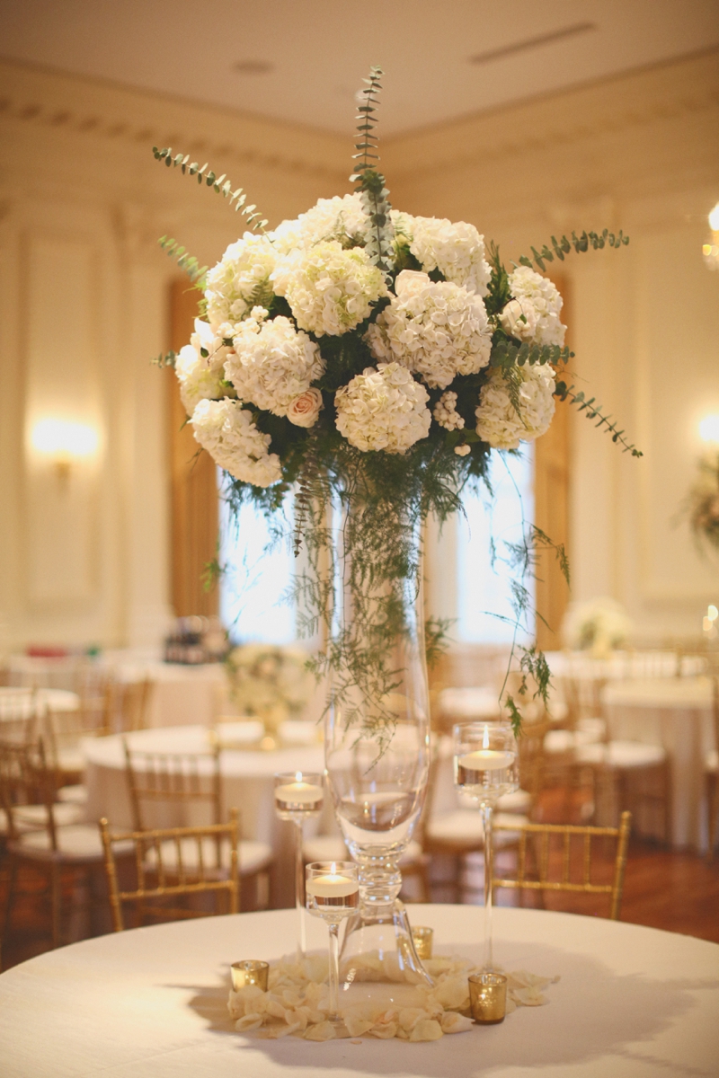 Classic Green & White Alabama Wedding via TheELD.com