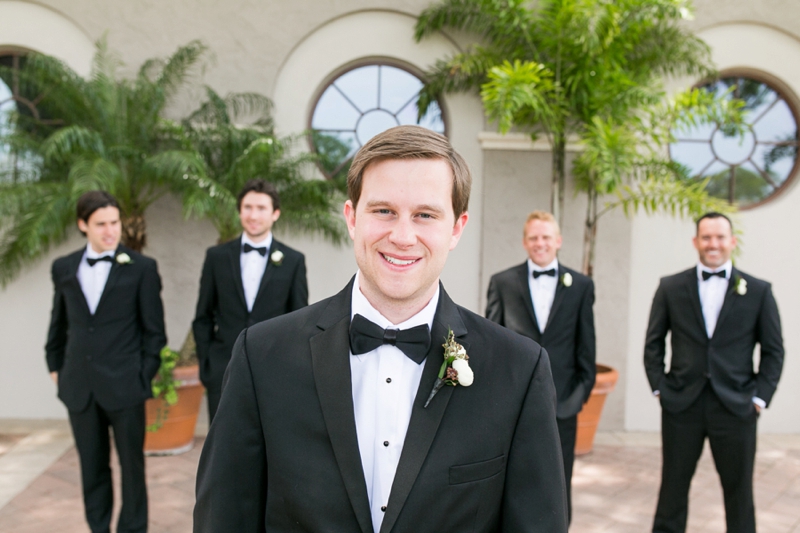 Elegant Champagne & Blush Orlando Wedding via TheELD.com