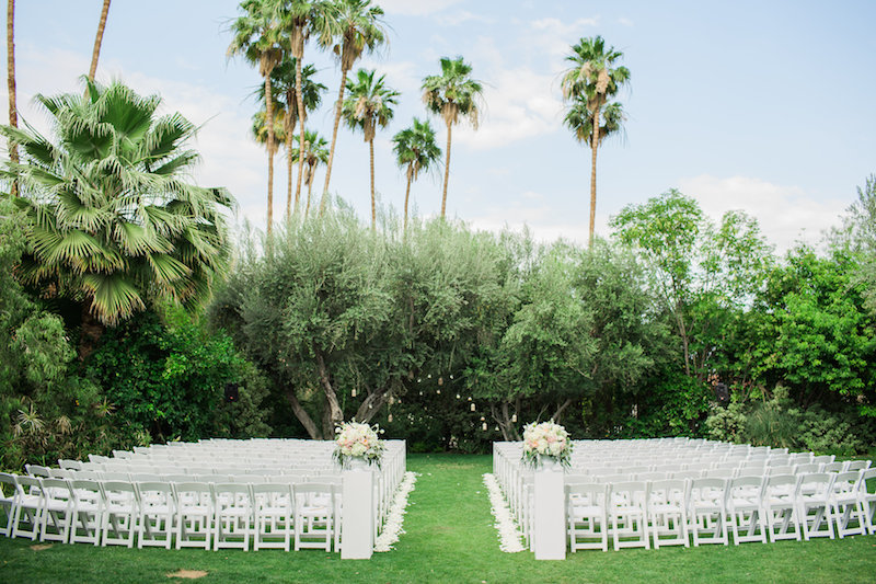 An Elegant Parker Palm Springs Wedding via TheELD.com