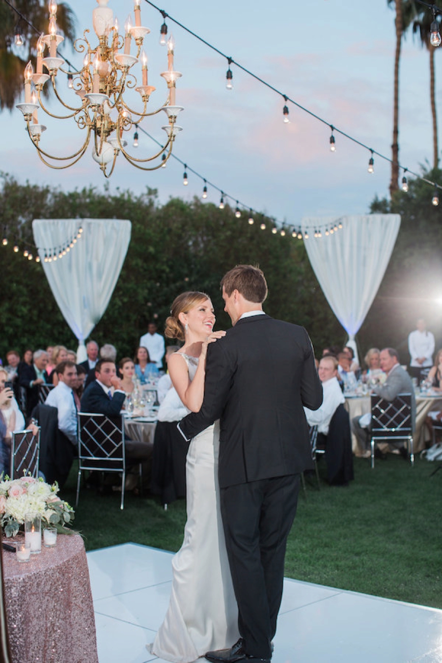 An Elegant Parker Palm Springs Wedding via TheELD.com