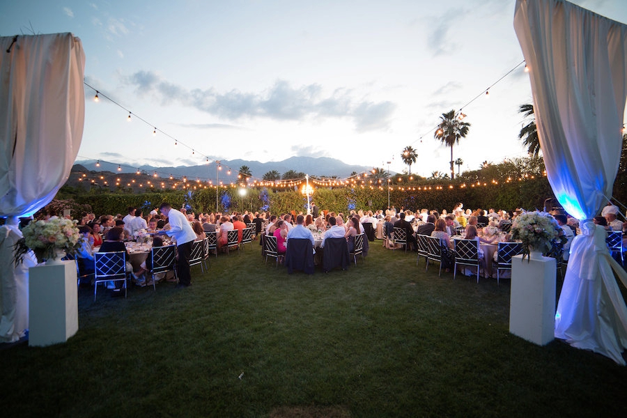 An Elegant Parker Palm Springs Wedding via TheELD.com