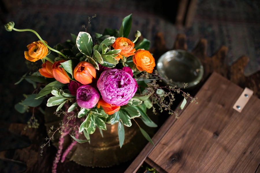 Captured & Engaged: Bold & Eclectic Engagement Party Inspiration via TheELD.com